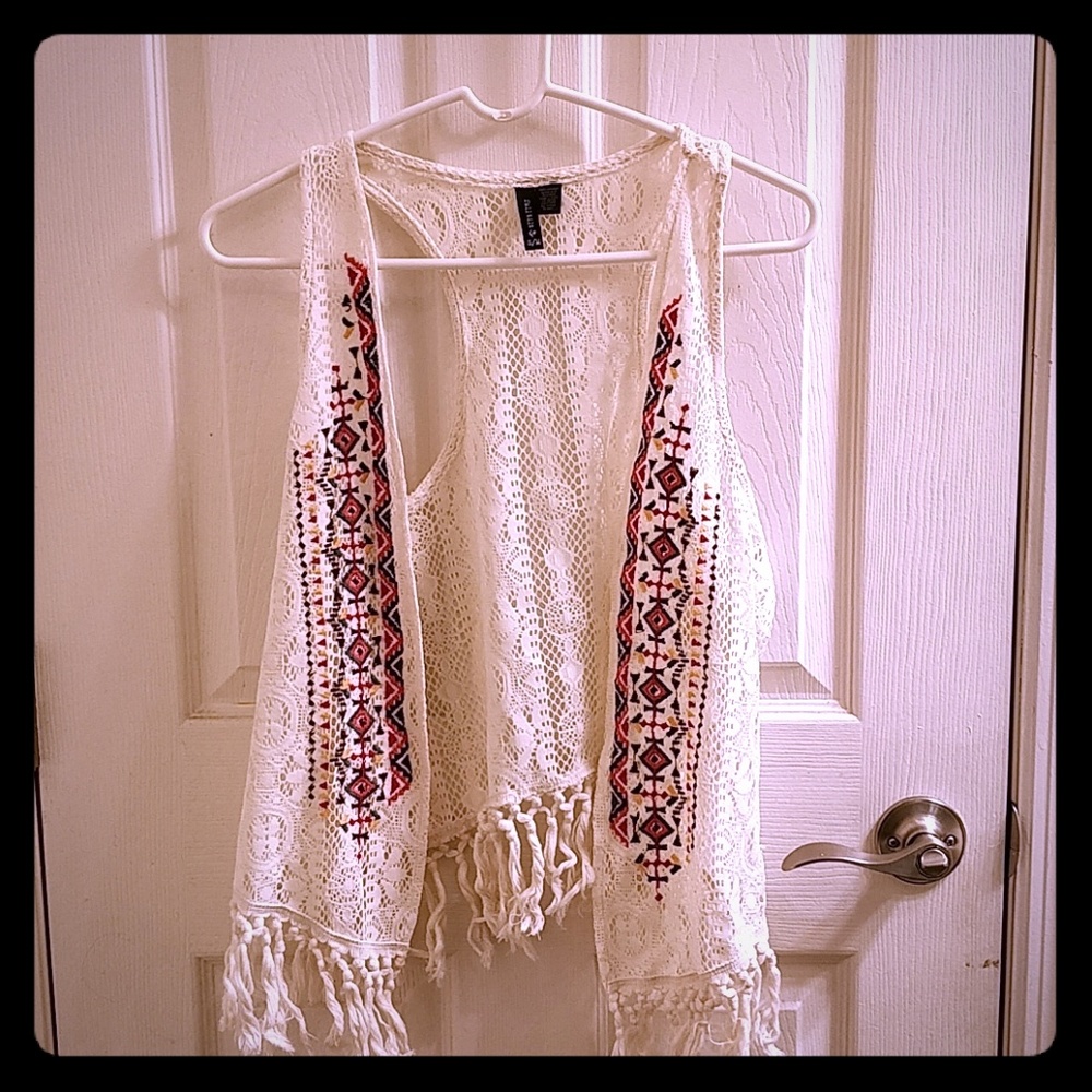 Cover up - Summer Lace Vest
